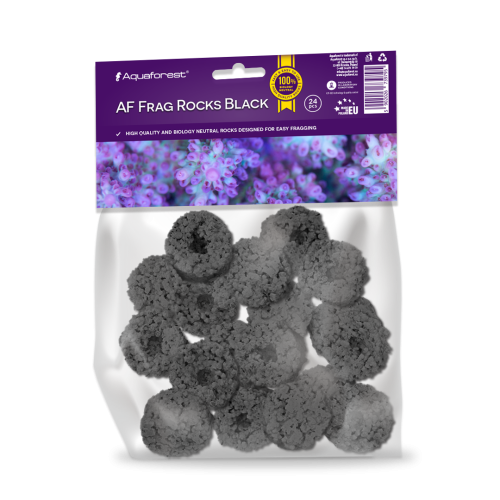AF Frag Rocks Black 24 szt. podstawki pod korale