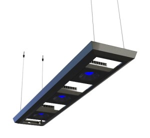 Red Sea ReefLED Pendant for  125-150cm (49"-60") tank - Black