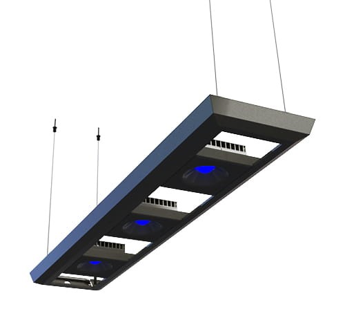 Red Sea ReefLED Pendant for  125-150cm (49"-60") tank - Black