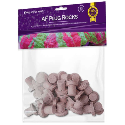 AF Plug Rocks purple 24 pcs podstawki pod korale micro