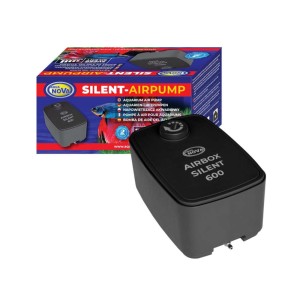 AIRBOX-SILENT-600 Duży napowietrzacz akwariowy 8W (600L/H) z precyzyjną regulacją