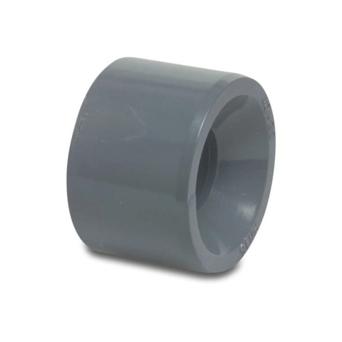 PVC-U Redukcja krótka D-40 x 25 mm KZ x KW 16bar szary 0110739