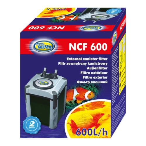 Filtr zewnętrzny do akwarium Aqua Nova NCF-600