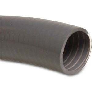 Profec Wąż basenowy PVC 26 mm x 32 mm 7bar szary typ Poolflex - 1 metr