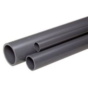PVC-U Rura ciśnieniowa D-16 x 1.5 mm ISO-PN16 szary 1 metr 0329116