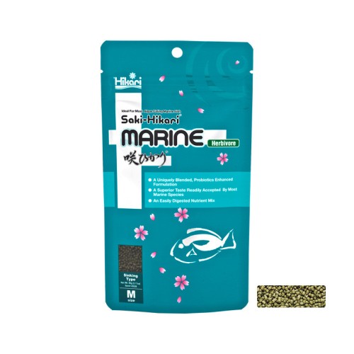 Hikari Saki Marine Herbivore Sinking M 40g